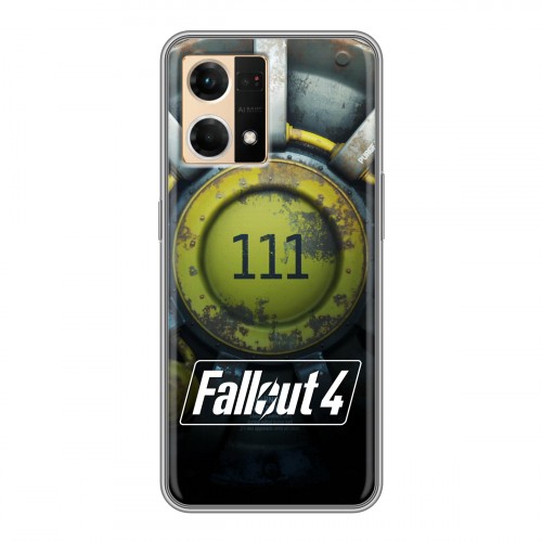 Дизайнерский силиконовый чехол для OPPO Reno7 Fallout