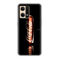 Дизайнерский силиконовый с усиленными углами чехол для OPPO Reno7 Coca-cola