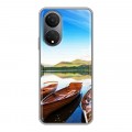 Дизайнерский силиконовый чехол для Huawei Honor X7 озеро