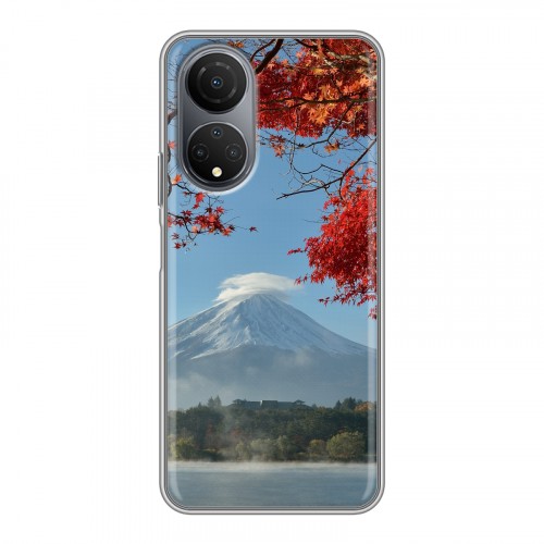 Дизайнерский силиконовый чехол для Huawei Honor X7 вулкан