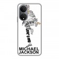 Дизайнерский силиконовый чехол для Huawei Honor X7 Майкл Джексон
