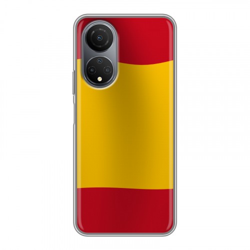 Дизайнерский силиконовый чехол для Huawei Honor X7 флаг Испании