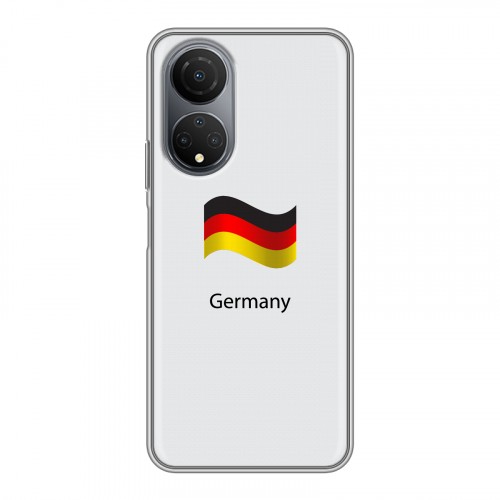 Дизайнерский силиконовый чехол для Huawei Honor X7 Флаг Германии