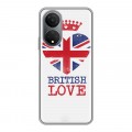 Дизайнерский пластиковый чехол для Huawei Honor X7 British love