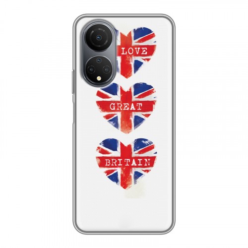 Дизайнерский силиконовый чехол для Huawei Honor X7 British love