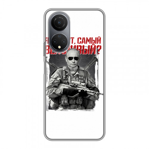 Дизайнерский силиконовый чехол для Huawei Honor X7 Путин