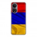 Дизайнерский силиконовый чехол для Huawei Honor X7 Флаг Армении