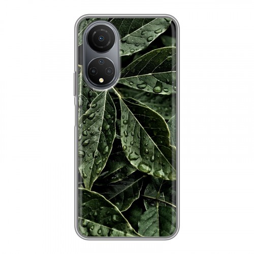 Дизайнерский силиконовый чехол для Huawei Honor X7 Нуарные листья