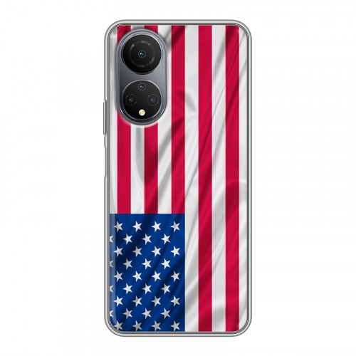 Дизайнерский пластиковый чехол для Huawei Honor X7 Флаг США