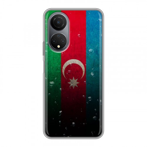 Дизайнерский силиконовый чехол для Huawei Honor X7 Флаг Азербайджана