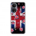 Дизайнерский силиконовый чехол для Huawei Honor X7 Флаг Британии