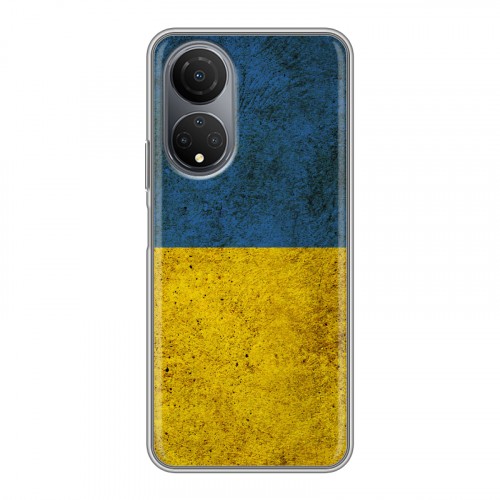 Дизайнерский силиконовый чехол для Huawei Honor X7 Флаг Украины