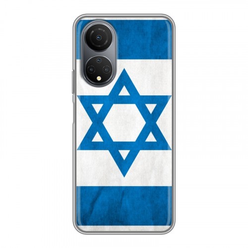 Дизайнерский силиконовый чехол для Huawei Honor X7 Флаг Израиля
