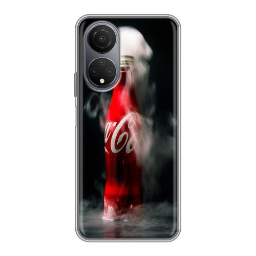 Дизайнерский силиконовый чехол для Huawei Honor X7 Coca-cola