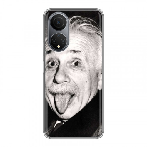 Дизайнерский силиконовый чехол для Huawei Honor X7 Альберт Эйнштейн