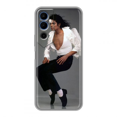 Дизайнерский силиконовый чехол для Tecno Pova Neo 2 Майкл Джексон