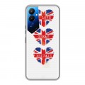 Дизайнерский силиконовый чехол для Tecno Pova 4 British love