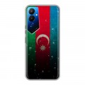 Дизайнерский силиконовый чехол для Tecno Pova 4 Флаг Азербайджана