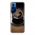 Дизайнерский силиконовый чехол для Tecno Pova 4 Кофе напиток