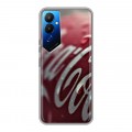 Дизайнерский силиконовый чехол для Tecno Pova 4 Coca-cola