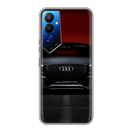 Дизайнерский силиконовый чехол для Tecno Pova 4 Audi