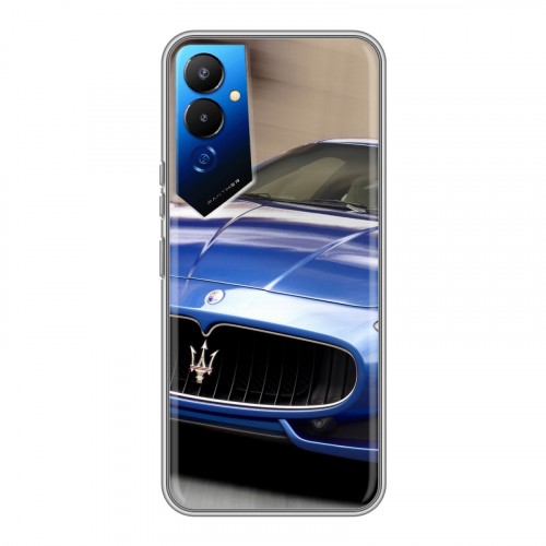 Дизайнерский силиконовый чехол для Tecno Pova 4 Maserati