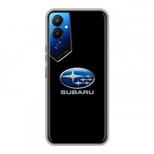Дизайнерский силиконовый чехол для Tecno Pova 4 Subaru