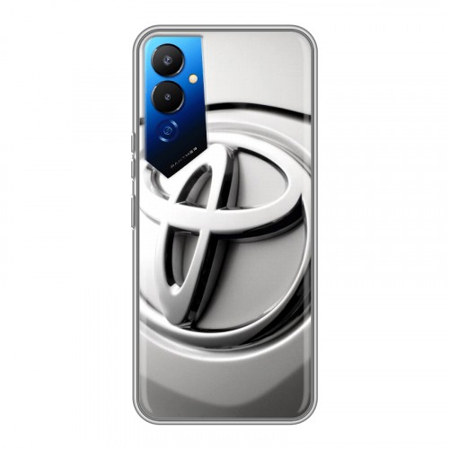 Дизайнерский силиконовый чехол для Tecno Pova 4 Toyota