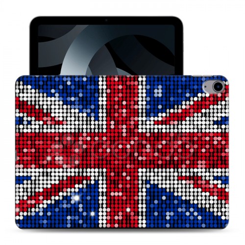 Дизайнерский силиконовый с усиленными углами чехол для Ipad 10.9 (2022) флаг Британии