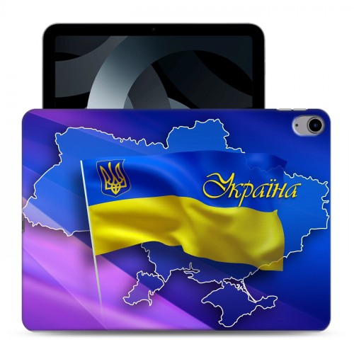 Дизайнерский силиконовый чехол для Ipad 10.9 (2022) флаг Украины