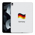 Дизайнерский силиконовый с усиленными углами чехол для Ipad 10.9 (2022) Флаг Германии