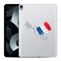 Полупрозрачный дизайнерский пластиковый чехол для Ipad 10.9 (2022) Флаг Франции