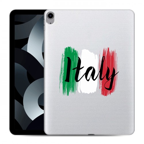 Полупрозрачный дизайнерский пластиковый чехол для Ipad 10.9 (2022) Флаг Италии