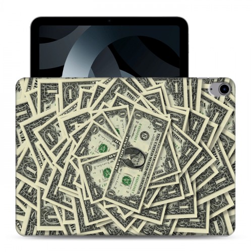 Дизайнерский силиконовый чехол для Ipad 10.9 (2022) Текстуры денег