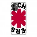Дизайнерский силиконовый чехол для HTC Wildfire E Plus Red Hot Chili Peppers