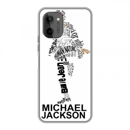 Дизайнерский силиконовый чехол для HTC Wildfire E Plus Майкл Джексон