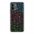 Полупрозрачный дизайнерский пластиковый чехол для HTC Wildfire E Plus Флаг Азербайджана