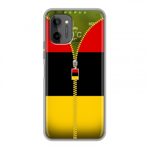 Дизайнерский силиконовый чехол для HTC Wildfire E Plus Флаг Германии