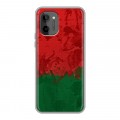 Дизайнерский силиконовый чехол для HTC Wildfire E Plus Флаг Белоруссии
