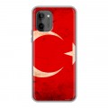 Дизайнерский силиконовый чехол для HTC Wildfire E Plus Флаг Турции