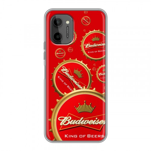 Дизайнерский силиконовый чехол для HTC Wildfire E Plus Budweiser