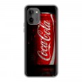 Дизайнерский силиконовый чехол для HTC Wildfire E Plus Coca-cola