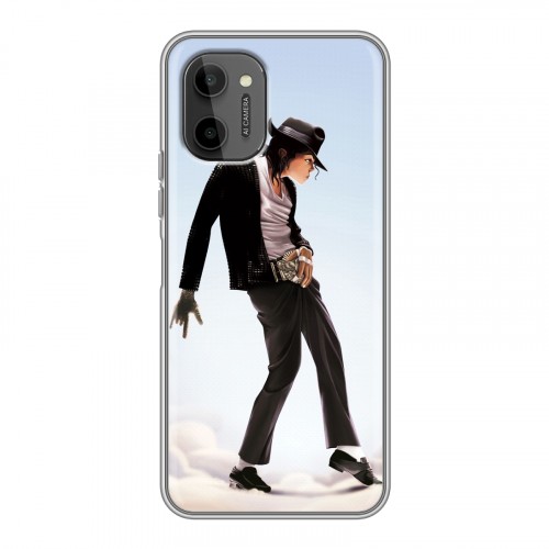 Дизайнерский силиконовый чехол для HTC Wildfire E Plus Майкл Джексон