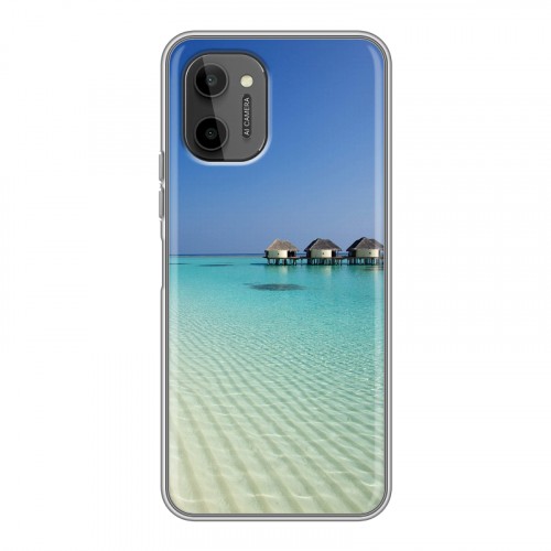 Дизайнерский силиконовый чехол для HTC Wildfire E Plus Пляж