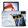 Дизайнерский силиконовый чехол для Xiaomi RedMi Pad Пингвины