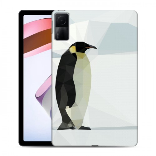 Дизайнерский силиконовый с усиленными углами чехол для Xiaomi RedMi Pad Пингвины