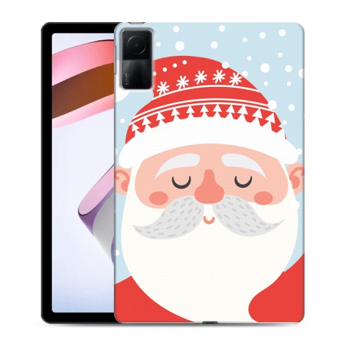 Дизайнерский силиконовый чехол для Xiaomi RedMi Pad  Новогоднее смешенное