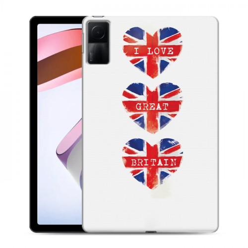 Дизайнерский силиконовый чехол для Xiaomi RedMi Pad British love