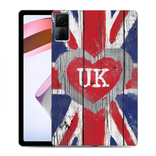 Дизайнерский силиконовый чехол для Xiaomi RedMi Pad British love