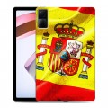 Дизайнерский силиконовый чехол для Xiaomi RedMi Pad Флаг Испании